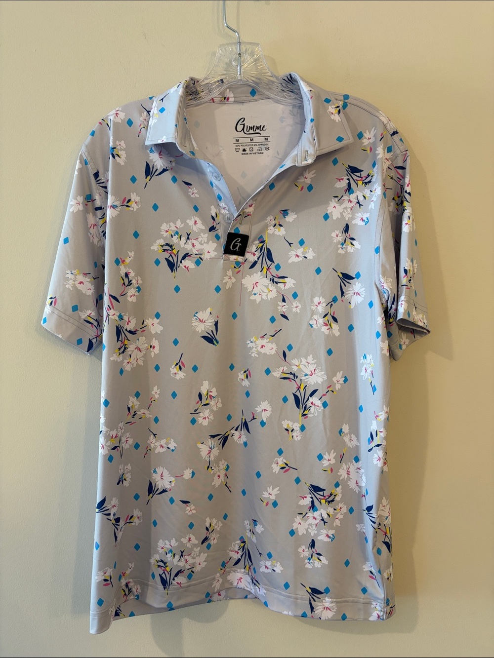 Gimme Floral Polo Golf Shirt